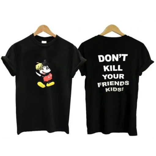 Mickey XXXTentacion Don’t Kill Your Friends Kids T Shirt