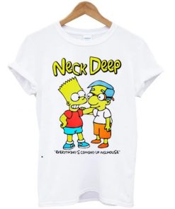 Neck Deep Bart Simpson T-Shirt