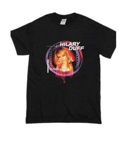 Vtg Hilary Duff Tour T Shirt