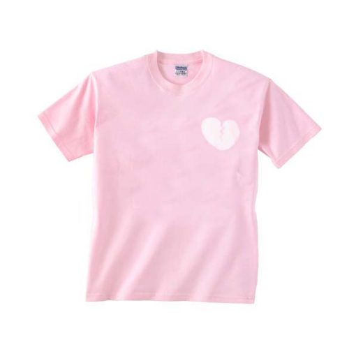 broken heart pink T Shirt