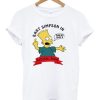 Bart Simpson In Fuck Off Dude’s T-Shirt