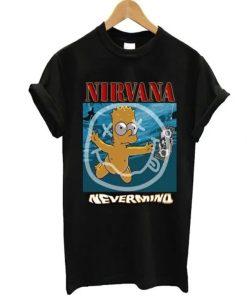 Bart Simpson Nirvana Nevermind T-shirt