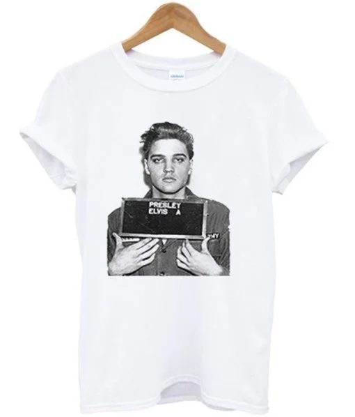 Elvis Presley Army Mugshot T-Shirt