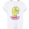 Lisa Simpson Nobody Cares T-shirt