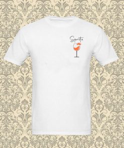 Aperol Spritz Ladies Cocktail T Shirt