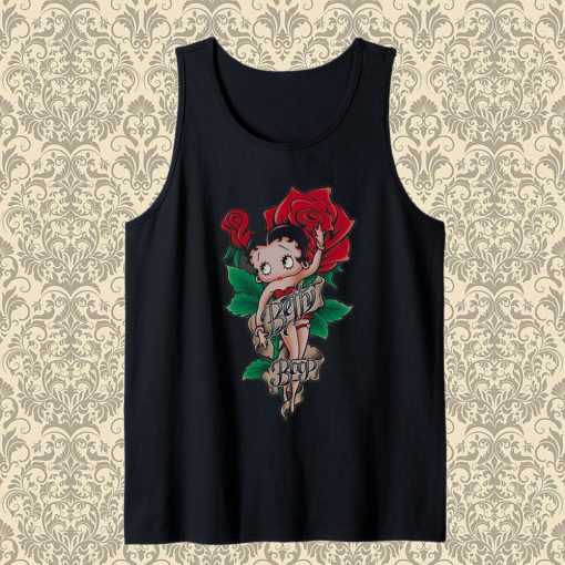 Betty Boop Flower Tank Top