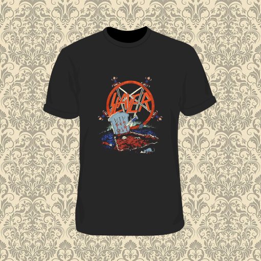 Slayer Reign In Pain Grave T Shirt