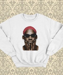 Dennis Rodman Red Hair Sweatshirt