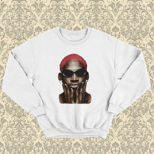 Dennis Rodman Red Hair Sweatshirt