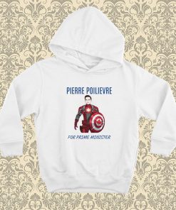 Pierre Poilievre for Prime Minister Captain Canada Hoodie