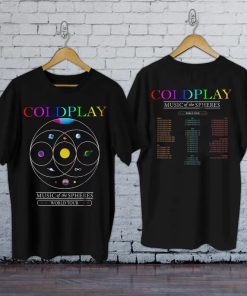 Coldplay World Tour 2023 Shirt TWOSIDE