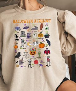 Halloween Alphabet Sweatshirt