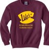 Gilmore Girls Luke's Diner Stars Hollow Sweatshirt