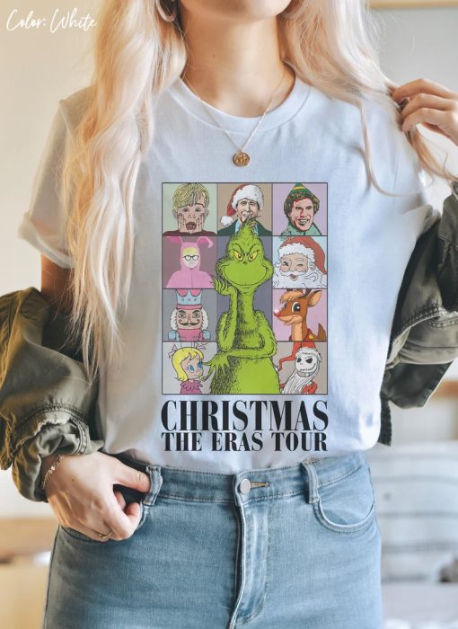 The Christmas Eras Tour T Shirt