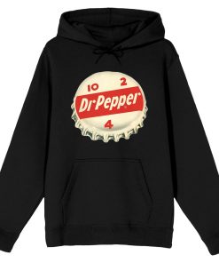 Dr Pepper Bottle Cap Hoodie