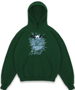 Green Spider Hoodie