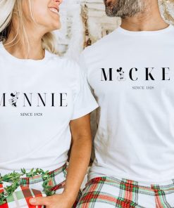 Minnie Mickey Matching Couple T-Shirt