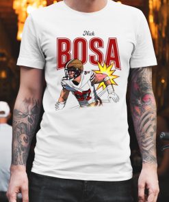 Nick Bosa San Francisco 49ers player football T shirt