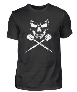 Skull Cross Darts T-Shirt thd