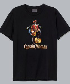 Captain Morgan Rum Black T Shirt