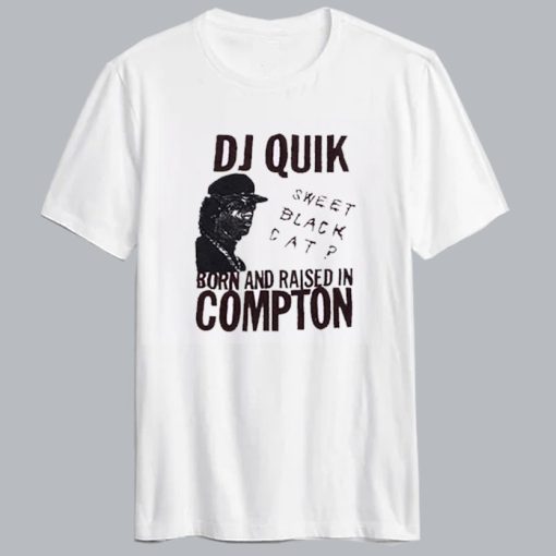 Dj Quik Merch Sweet Black Cat Tshirt