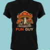 Fun Guy Funny Vintage Mushroom T-shirt AL