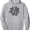 If You Don't Have Anything Nice To Say Come Sit By Me Hoodie thd