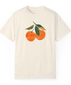 Vintage Orange Fruit T Shirt