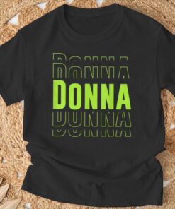 donna idea first name t shirt